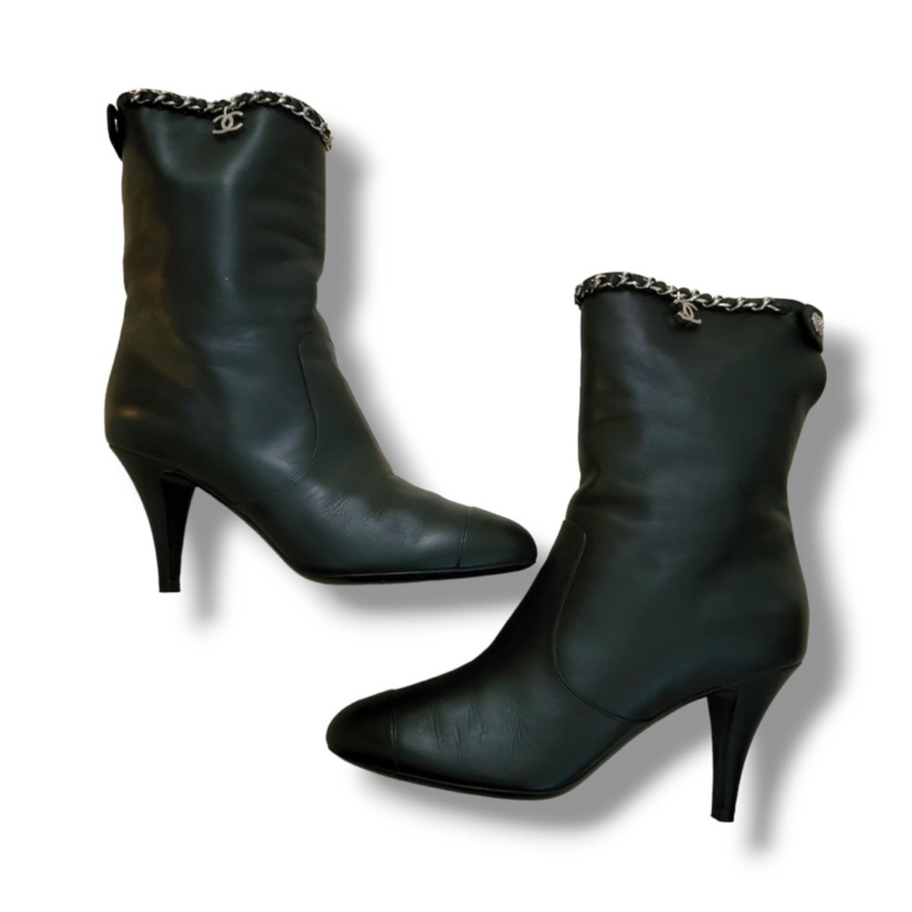 Chanel Boots Size 41 - Picture 3 of 11